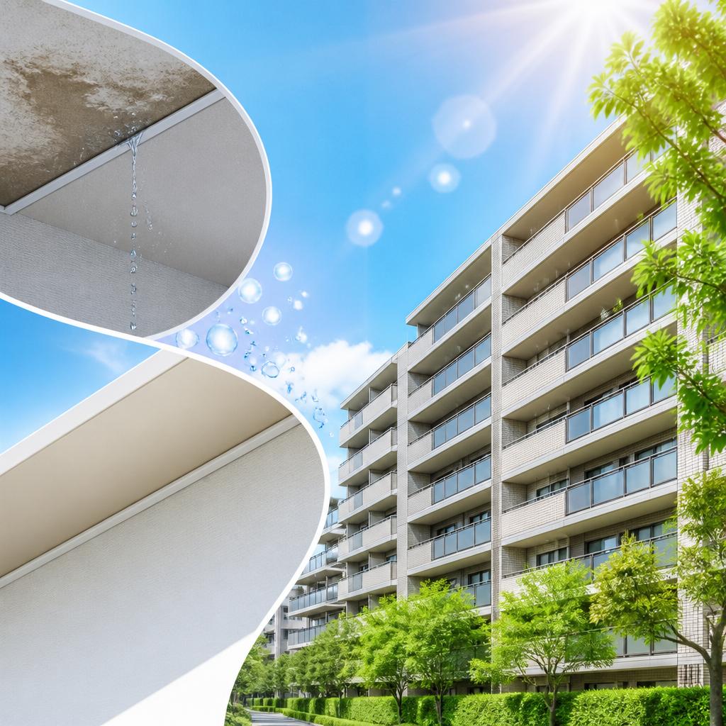 マンション組合の皆様へ！雨漏り修理で快適な住環境を回復しましょう！