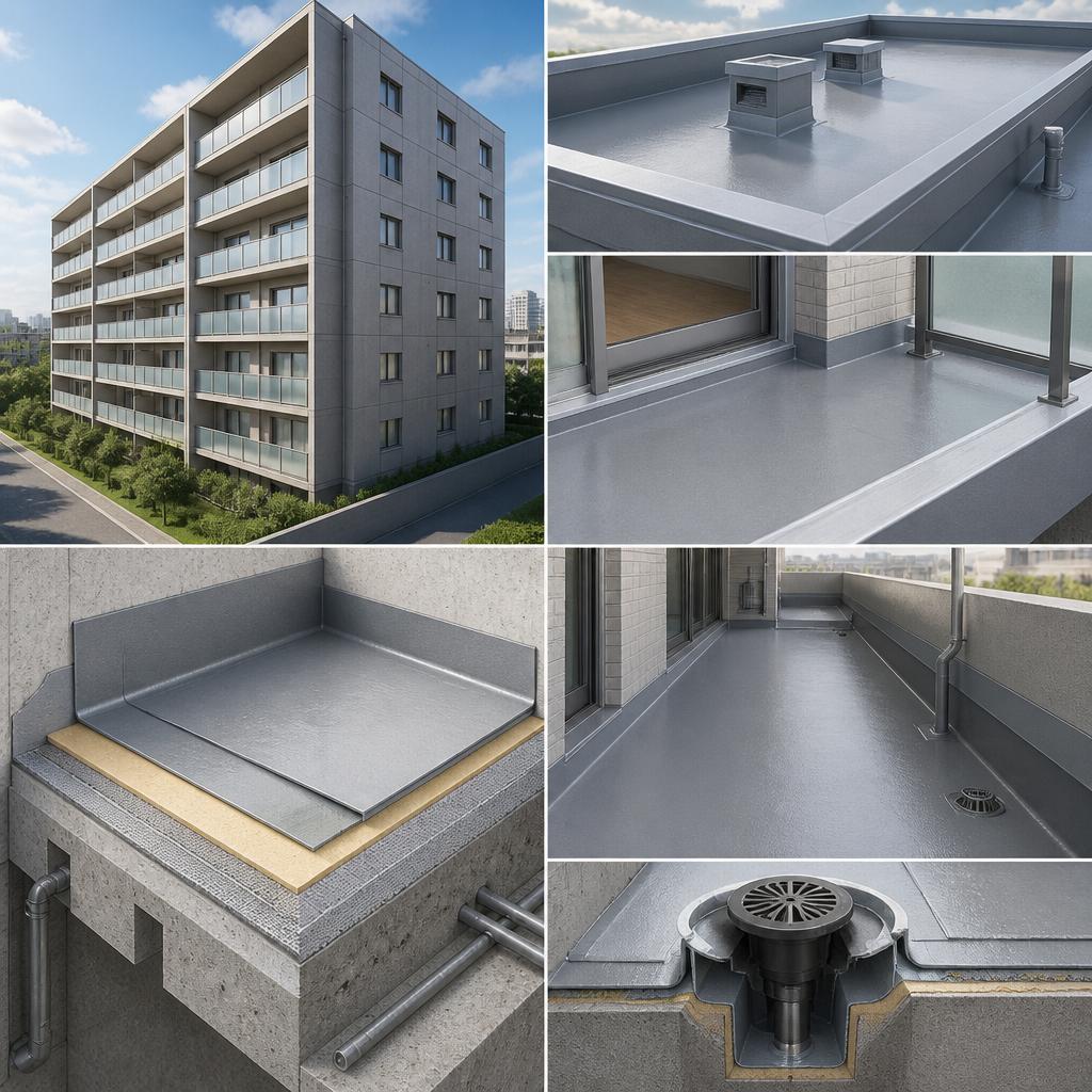マンション全体の防水工事—一括対応のメリット